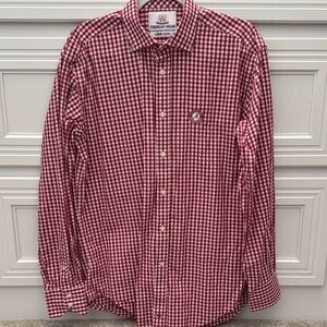 Men's Collegiate Thomas Dean Alabama Stitched Logo Button Down Shirt